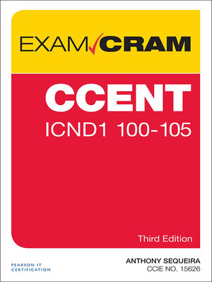 cover image of CCENT ICND1 100-105 Exam Cram